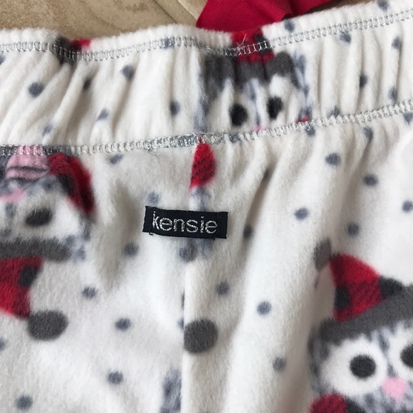 Kensie Kenzie Fleece bottom pajama - Picture 5 of 8